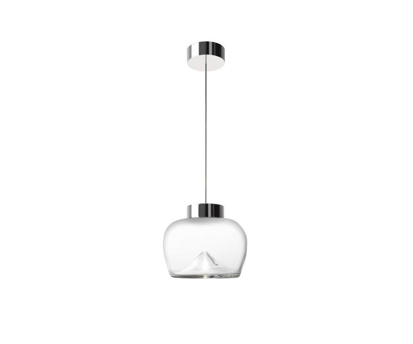 Leucos Aella Bold Suspension Antico and Chrome