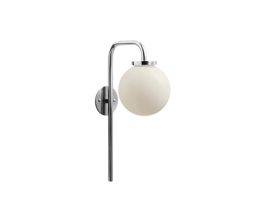 High End Big Bulb Opal Wall Sconce by CTO Lighting Casa Design Group