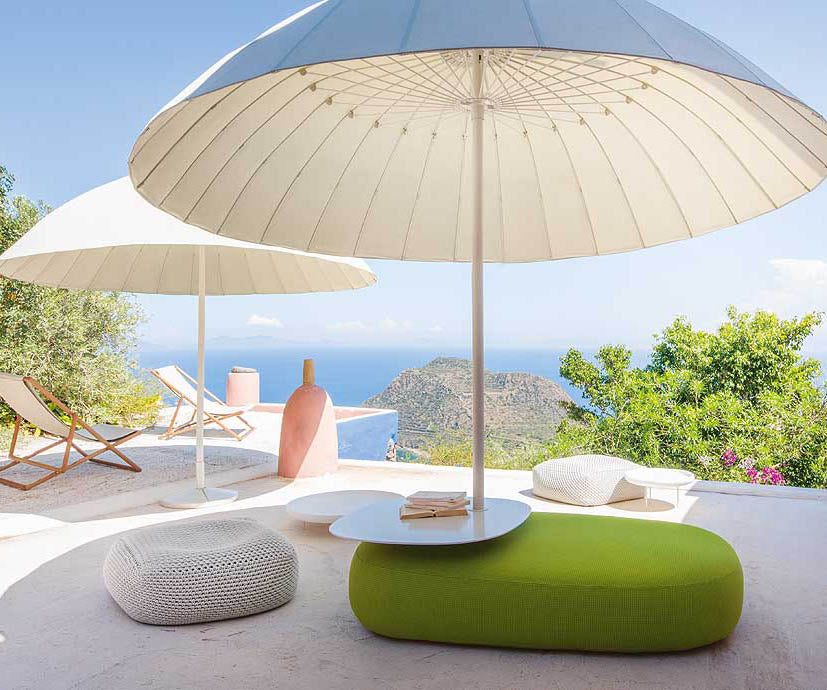 Stylish Adjustable Bistrò Outdoor Parasol by Paola Lenti Ideal for Outdoor Spaces Casa Design Group