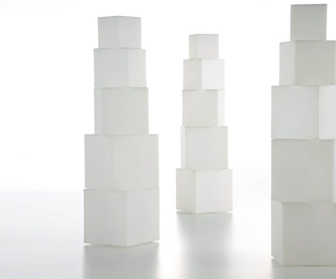 High end Outdoor Cubos Electric Lamp by Gandia Blasco Casa Design