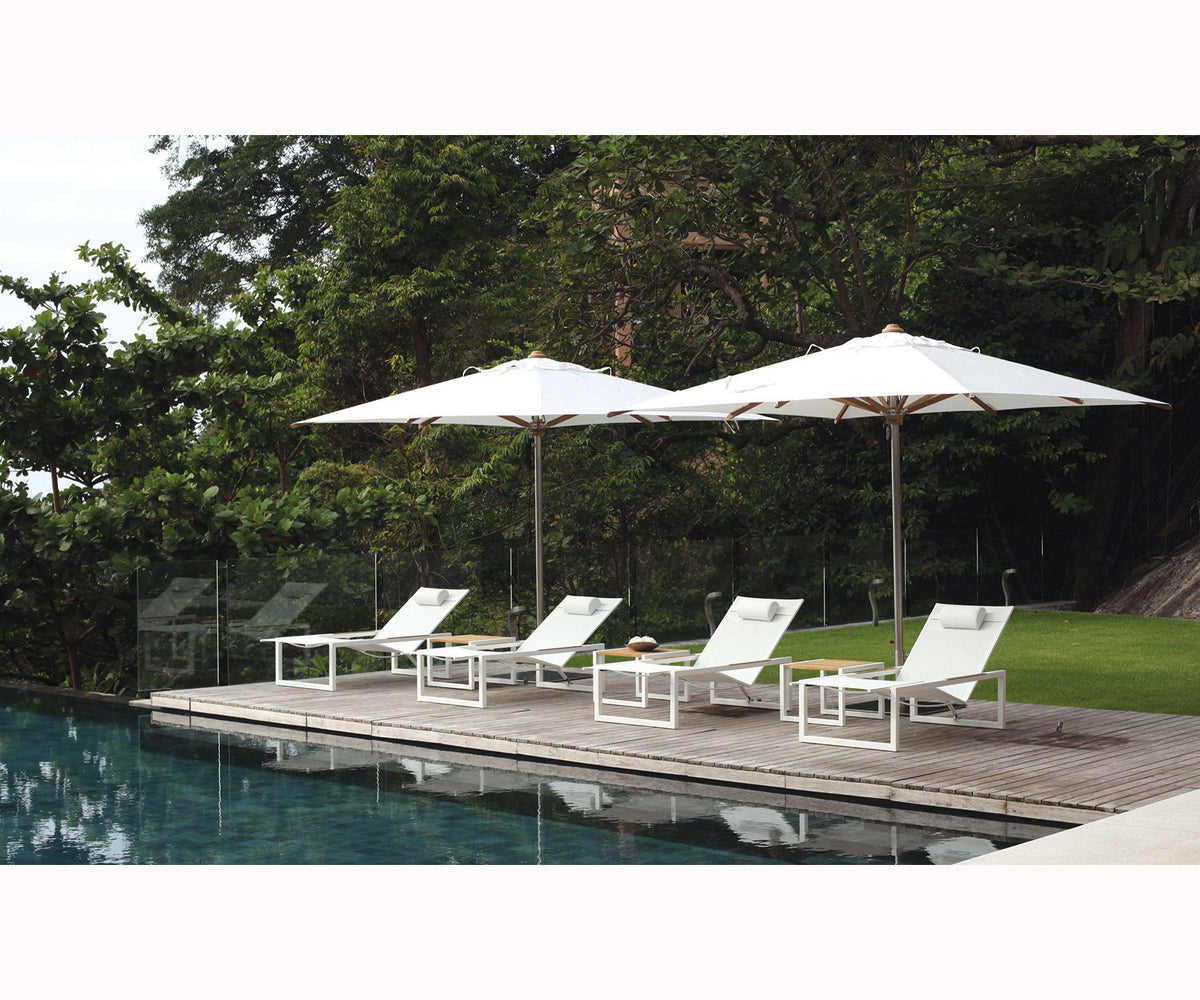 Elegant Bloom Outdoor Round Umbrella by Royal Botania | Casa Design Group