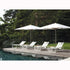 Luxury Bloom Outdoor Square Patio Umbrella by Royal Botania | Casa Design Group