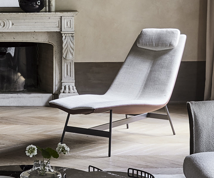 A stylish modern Alpilles Bonaldo lounge chair