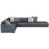 Bosc Sectional Pouf Gandia Blasco