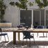 Teak Brick Extendable Outdoor Dining Table by Roda | Casa Design Group