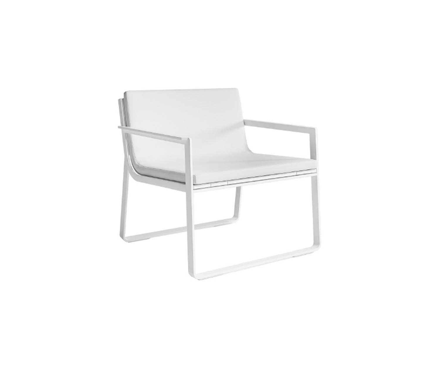 High end Flat Lounge Chair by Gandia Blasco Casa Design