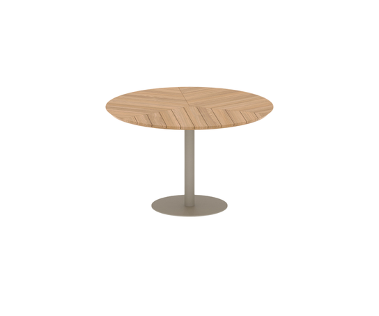 Elegant Butler Outdoor Round Dining Table by Royal Botania | Casa Design Group