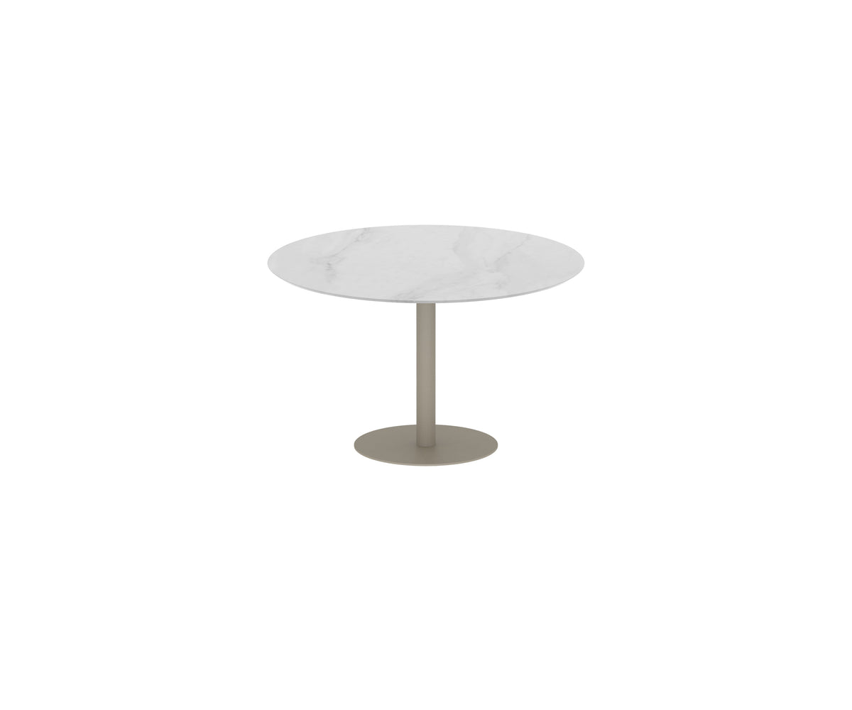 Elegant Butler Outdoor Round Dining Table by Royal Botania | Casa Design Group