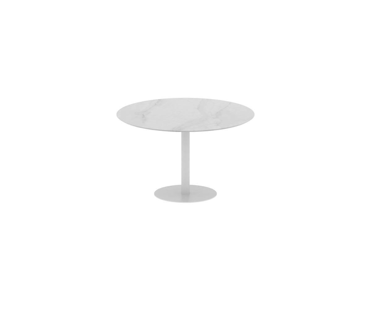 Elegant Butler Outdoor Round Dining Table by Royal Botania | Casa Design Group