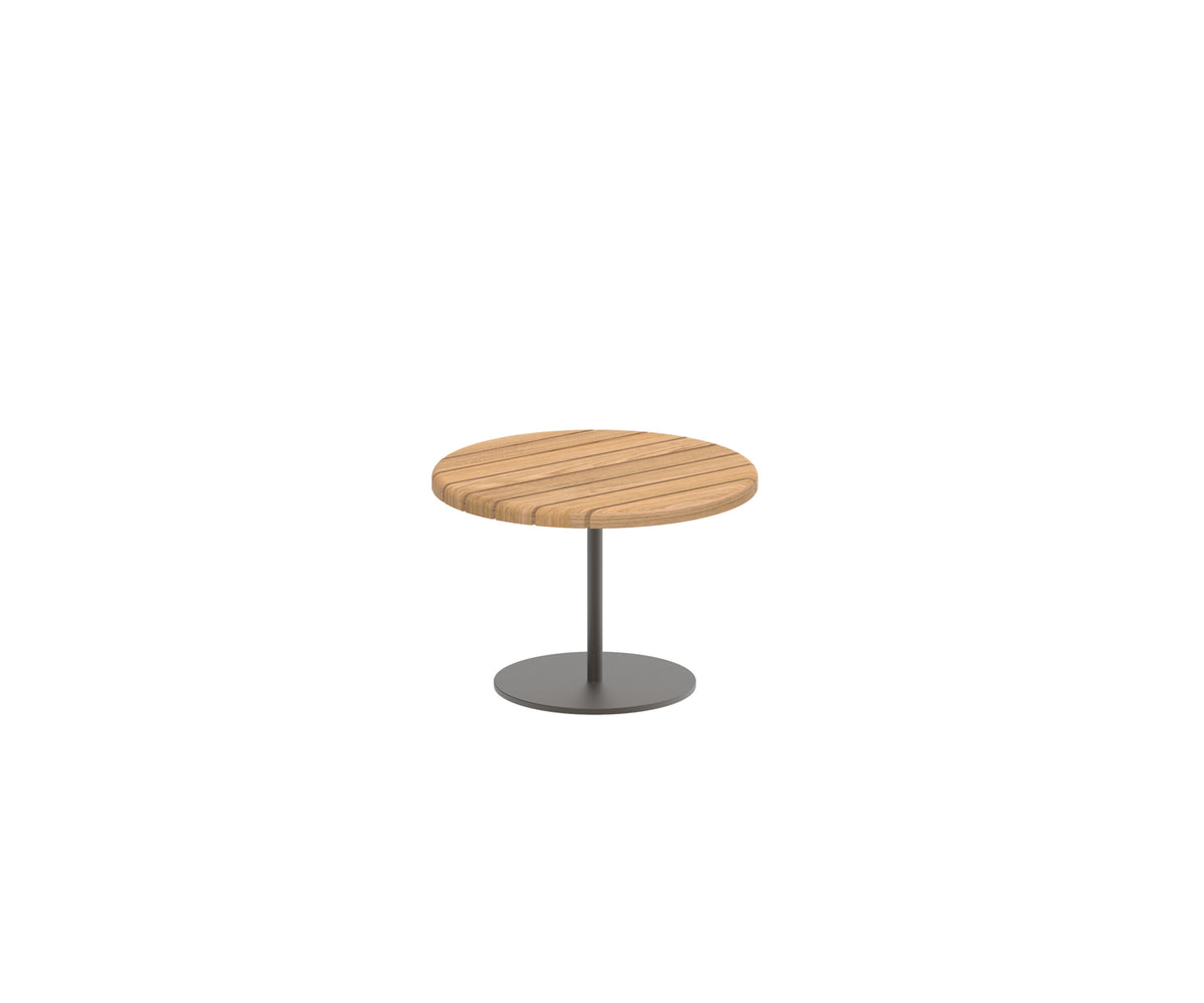 Luxury Butler Round Outdoor Side Table by Royal Botania | Casa Design Group