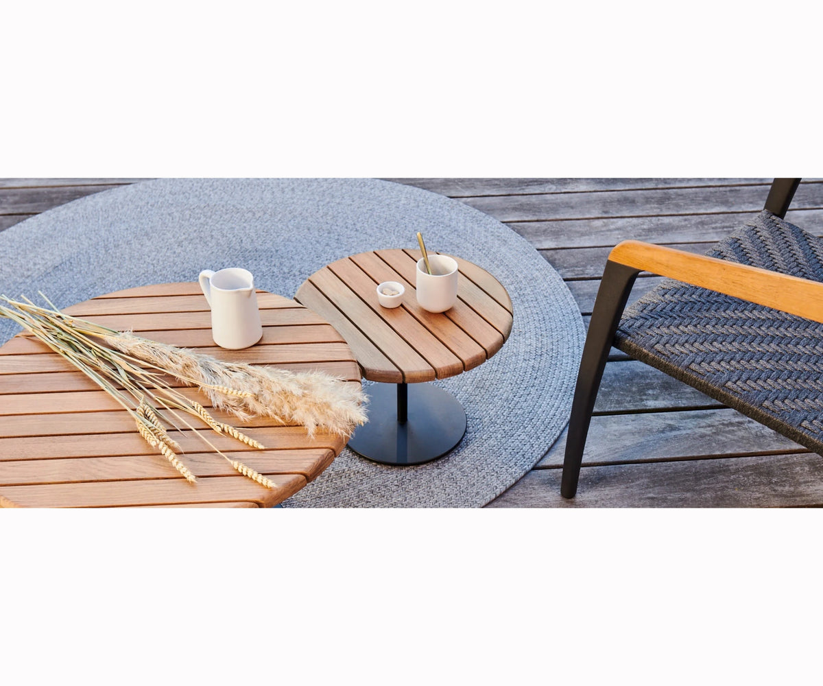 Luxury Butler Round Outdoor Side Table by Royal Botania | Casa Design Group