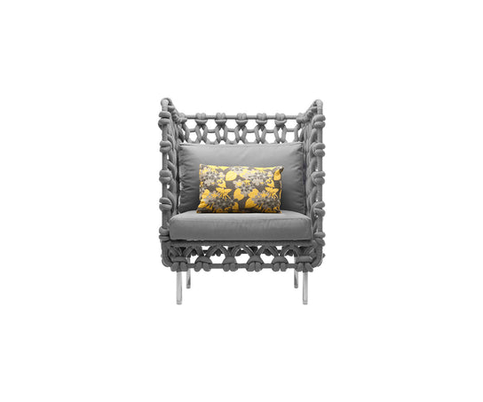 High end Cabaret Highback Lounge Chair by Kenneth Cobonpue Casa Design