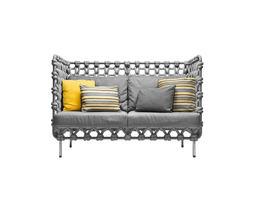 High end Cabaret Loveseat Highback by Kenneth Cobonpue Casa Design
