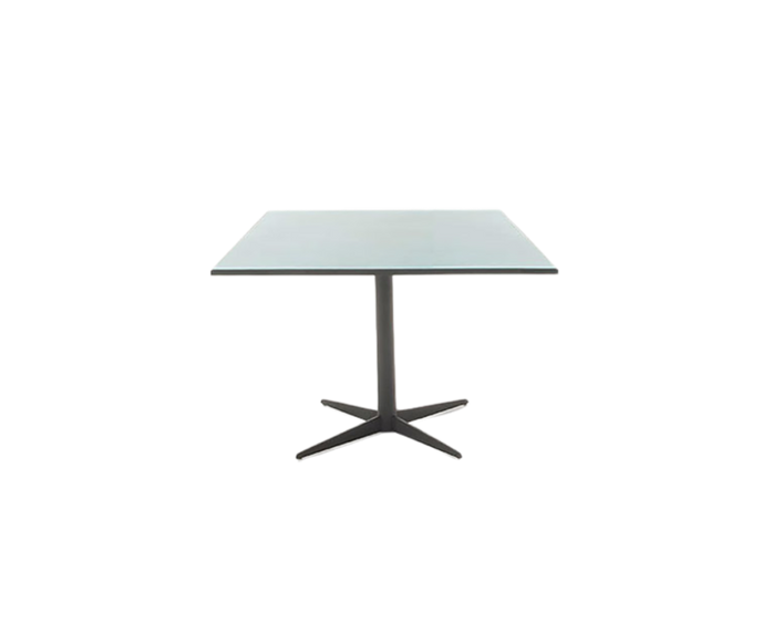 Café Outdoor Dining Table by Paola Lenti with Unique Luce Top | Casa Design Group