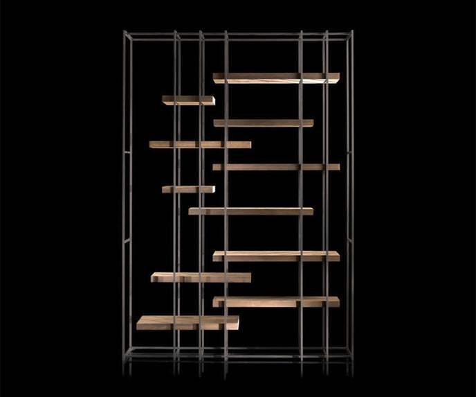 Cage B Bookshelf Henge