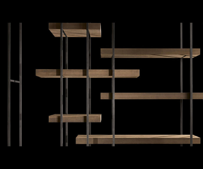 Cage B Bookshelf Henge