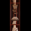 Cage B Bookshelf Henge
