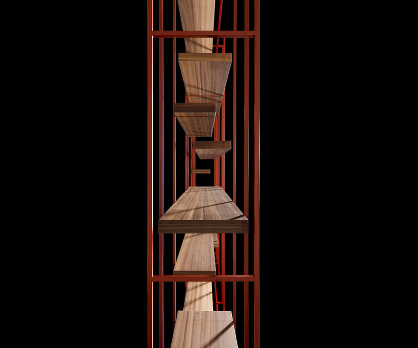 Cage B Bookshelf Henge
