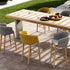 Teak Outdoor Calypso Barstool by Royal Botania | Casa Design Group
