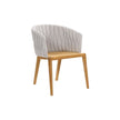 Stylish Teak Calypso Outdoor Dining Armchair by Royal Botania Casa Design Group