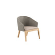 Stylish Premium Teak Calypso Outdoor Lounge Chair by Royal Botania Casa Design Group