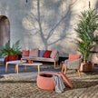 Stylish Premium Teak Calypso Outdoor Lounge Chair by Royal Botania Casa Design Group