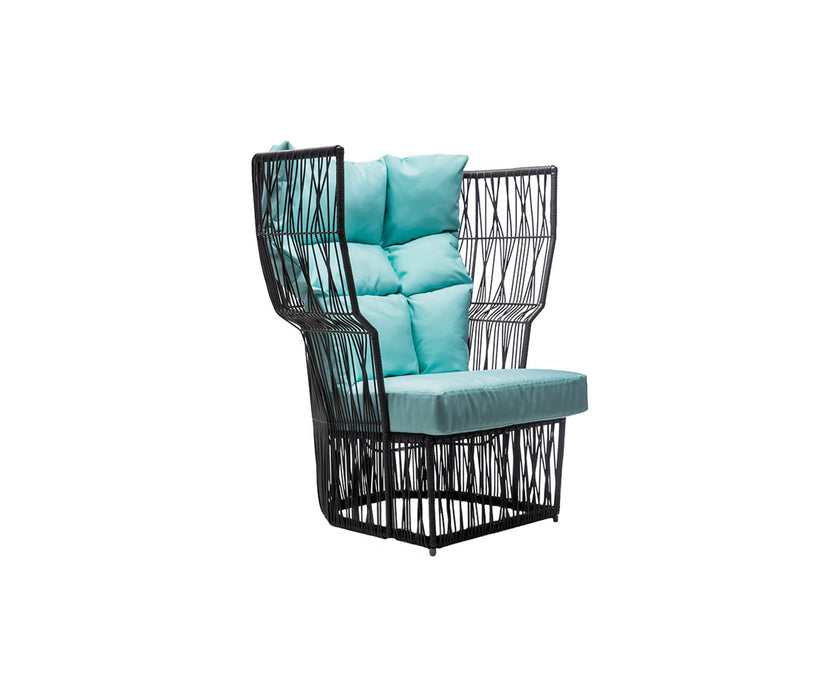 High end Calyx Easy Armchair Highback by Kenneth Cobonpue Casa Design