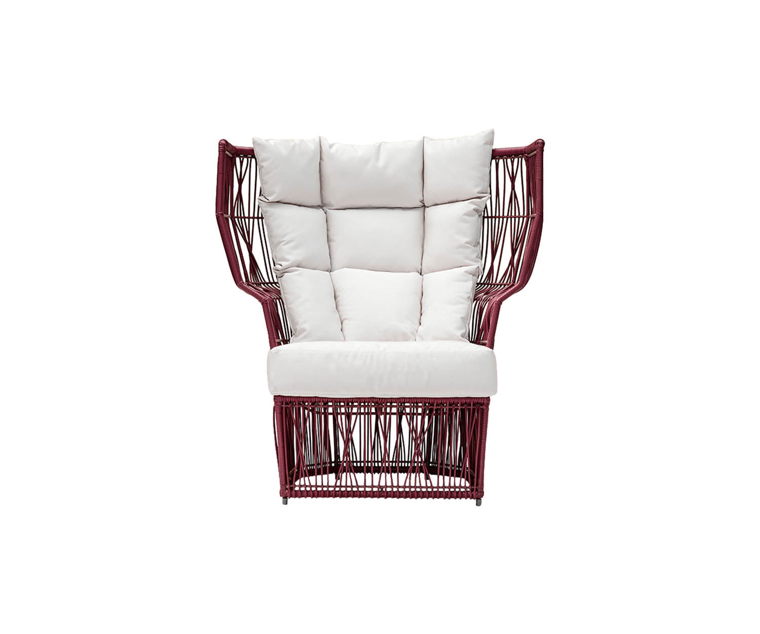 High end Calyx Easy Armchair Highback by Kenneth Cobonpue Casa Design