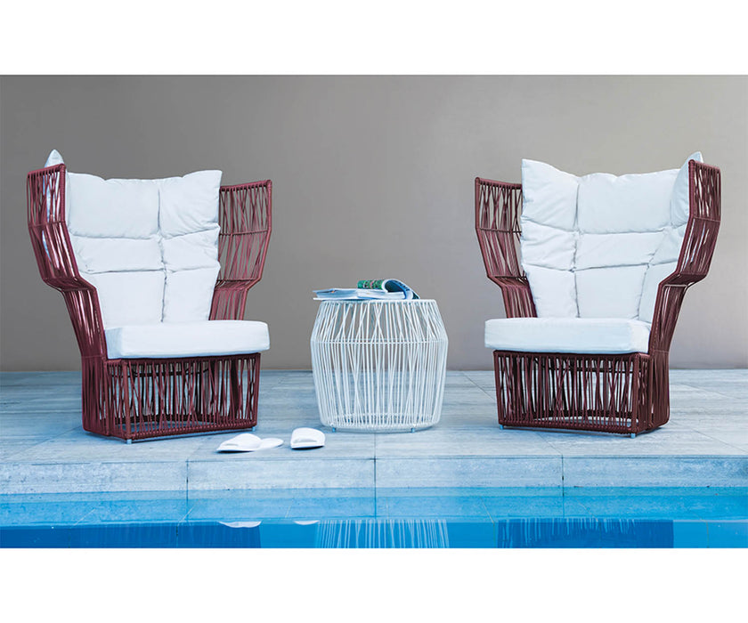 High end Calyx Easy Armchair Highback by Kenneth Cobonpue Casa Design