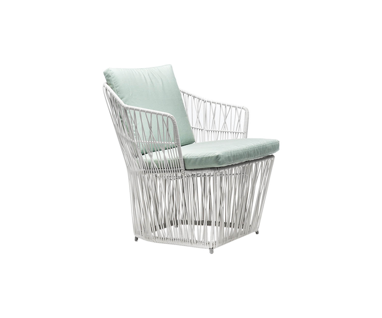 High end Calyx Easy Armchair Lowback by Kenneth Cobonpue Casa Design