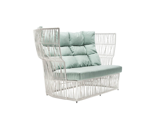 High end Calyx Loveseat by Kenneth Cobonpue Casa Design