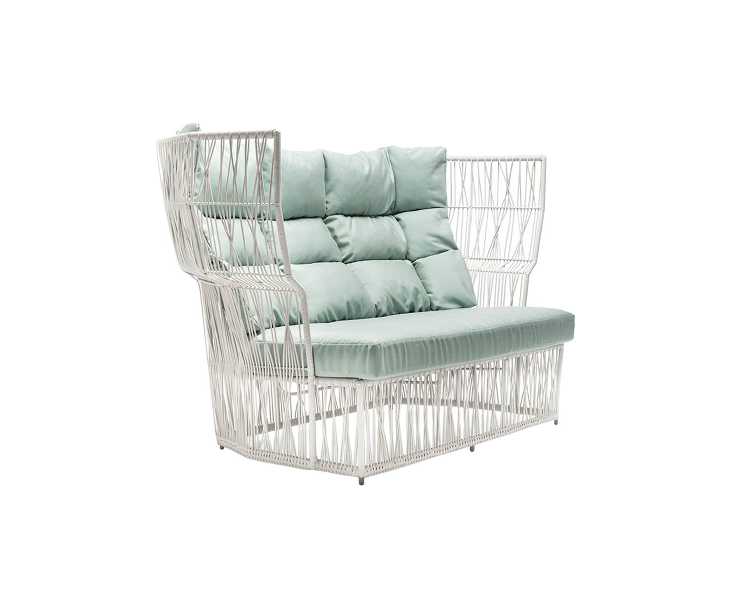 High end Calyx Loveseat by Kenneth Cobonpue Casa Design