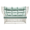 High end Calyx Loveseat by Kenneth Cobonpue Casa Design