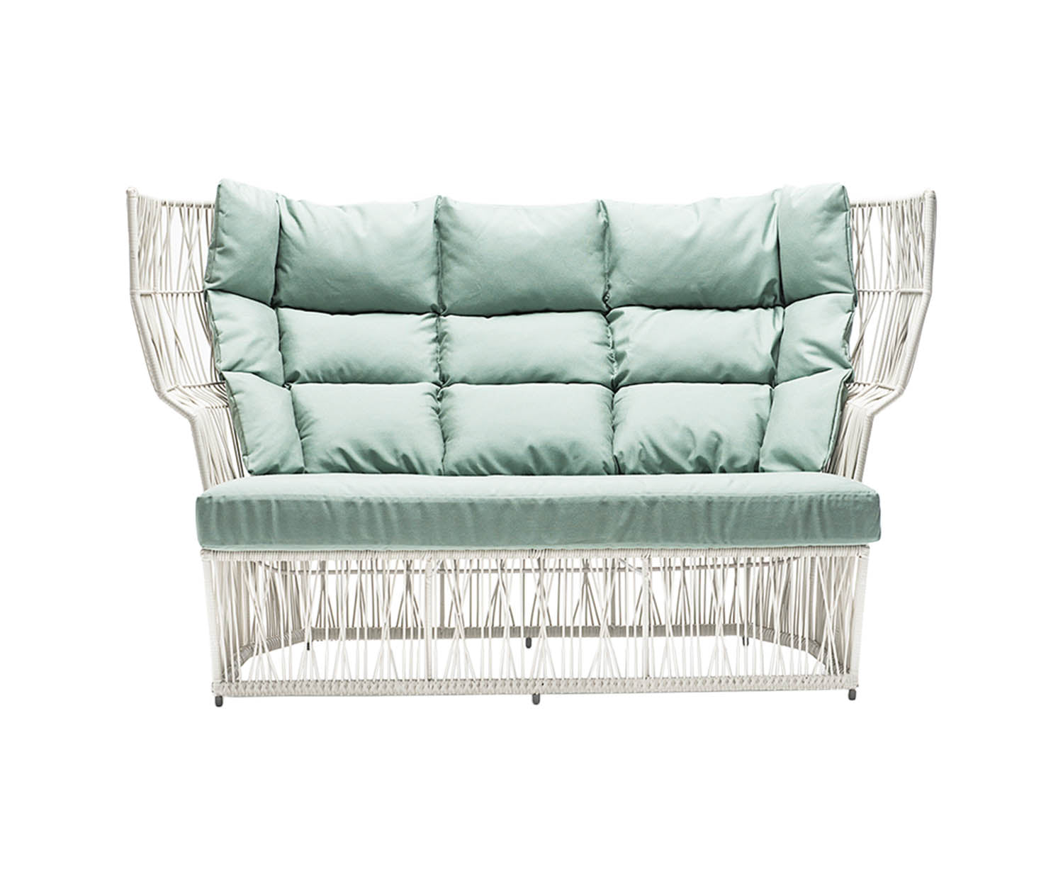 High end Calyx Loveseat by Kenneth Cobonpue Casa Design