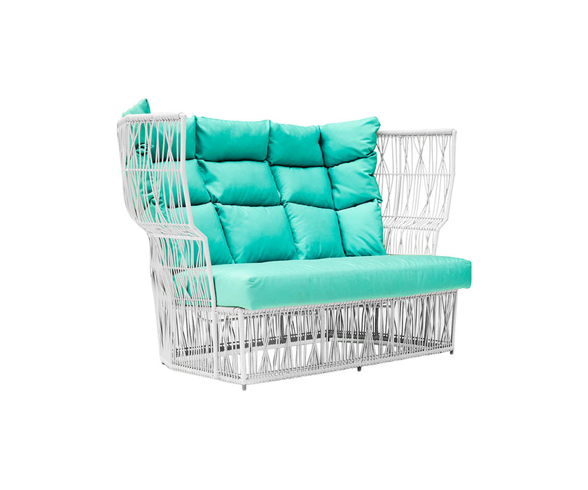 High end Calyx Loveseat by Kenneth Cobonpue Casa Design