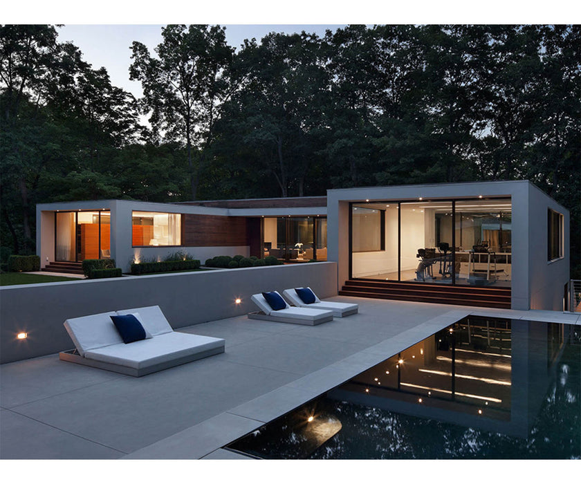 High end Chill Reclining Bed with Backrest by Gandia Blasco Casa Design