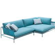 Luxury and Comfortable Canvas Outdoor Sectional Sofa by Paola Lenti Casa Design Group