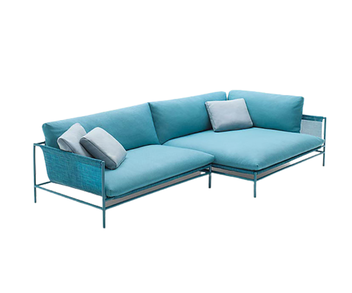 Luxury and Comfortable Canvas Outdoor Sectional Sofa by Paola Lenti Casa Design Group