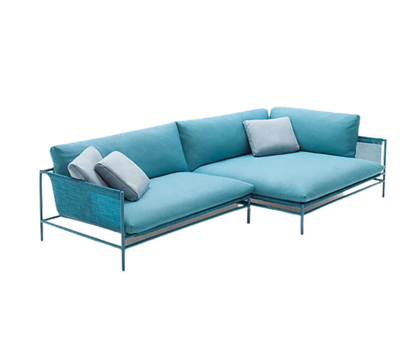Luxury and Comfortable Canvas Outdoor Sectional Sofa by Paola Lenti Casa Design Group