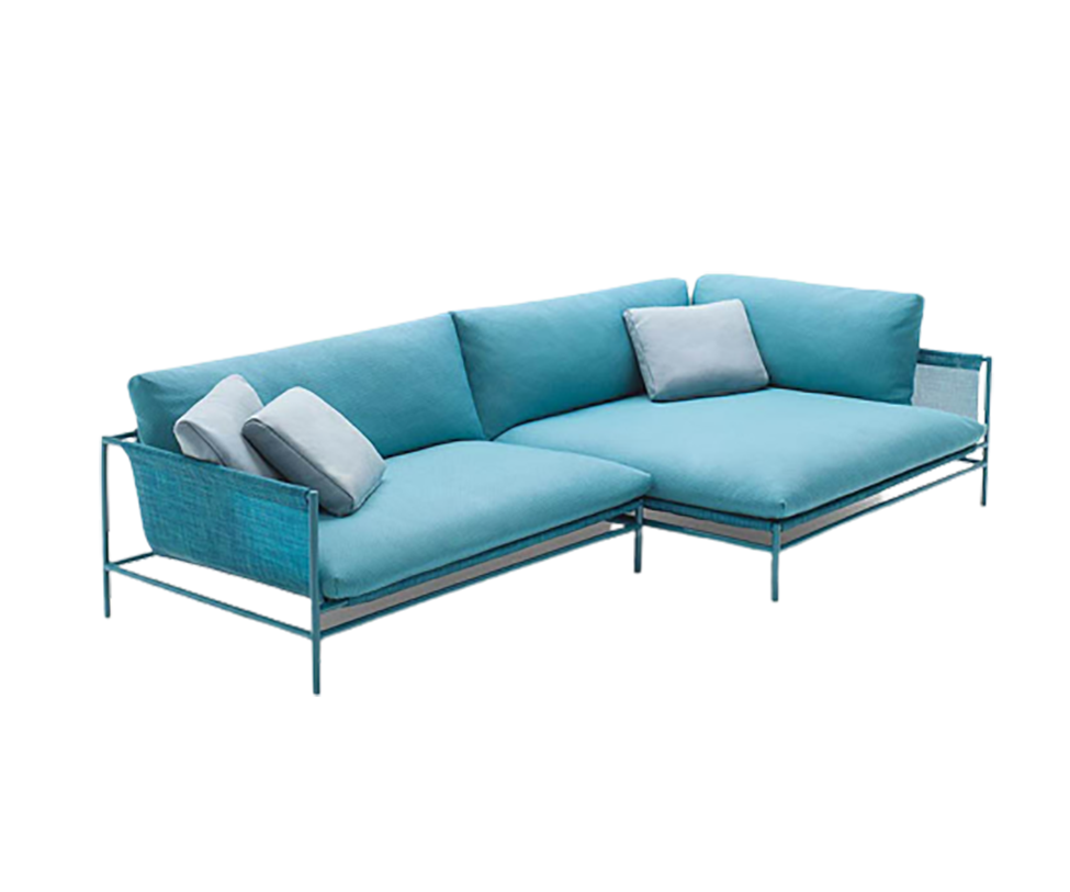 Luxury and Comfortable Canvas Outdoor Sectional Sofa by Paola Lenti Casa Design Group