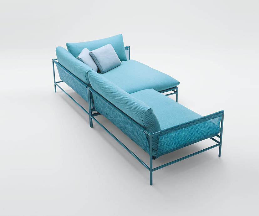 Luxury and Comfortable Canvas Outdoor Sectional Sofa by Paola Lenti Casa Design Group