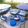 Luxury and Comfortable Canvas Outdoor Sectional Sofa by Paola Lenti Casa Design Group