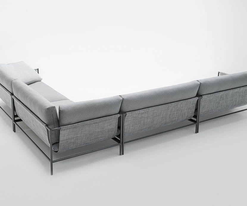 Luxury and Comfortable Canvas Outdoor Sectional Sofa by Paola Lenti Casa Design Group