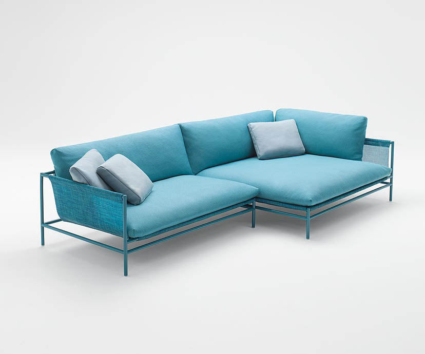 Luxury and Comfortable Canvas Outdoor Sectional Sofa by Paola Lenti Casa Design Group