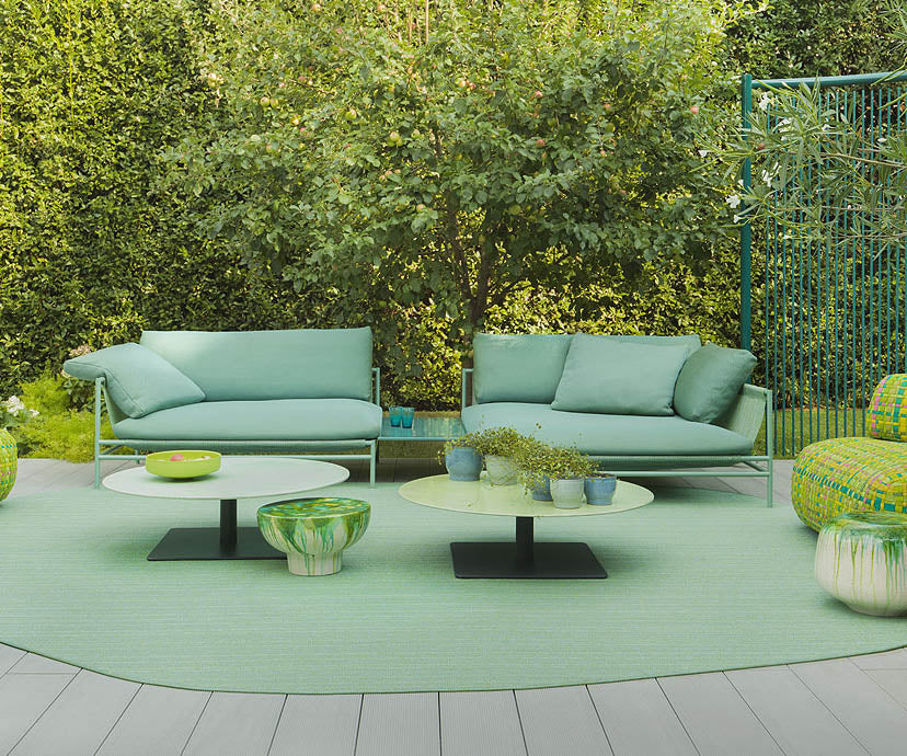 Luxury and Comfortable Canvas Outdoor Sectional Sofa by Paola Lenti Casa Design Group