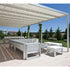 High end Pergola Polyethylene Roof Pavilion by Gandia Blasco Casa Design