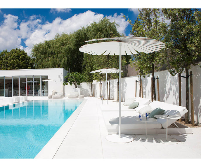 High end Chill Reclining Bed with Backrest by Gandia Blasco Casa Design