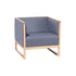 High end Casablanca 683 Lounge Armchair by Ton Casa Design