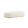 Cask Ottoman by Expormim in natural rattan with upholstered cushion Casa Design Group