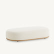 Cask Ottoman by Expormim in natural rattan with upholstered cushion Casa Design Group